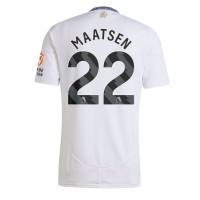 Maglia Calcio Aston Villa Ian Maatsen #22 Seconda Divisa 2024-25 Manica Corta